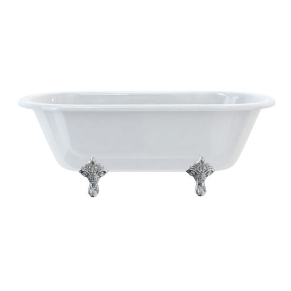 Windsor_Double_Ended_170cm_traditional_feet_chrome
