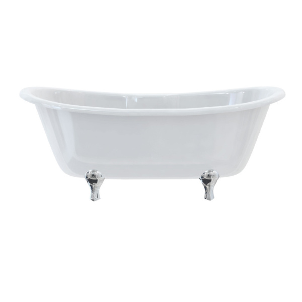 Bateau_double_ended_170cm_arc_feet_chrome