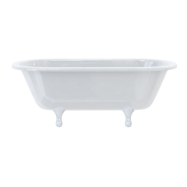 Windsor_Double_Ended_170cm_classical_feet_white