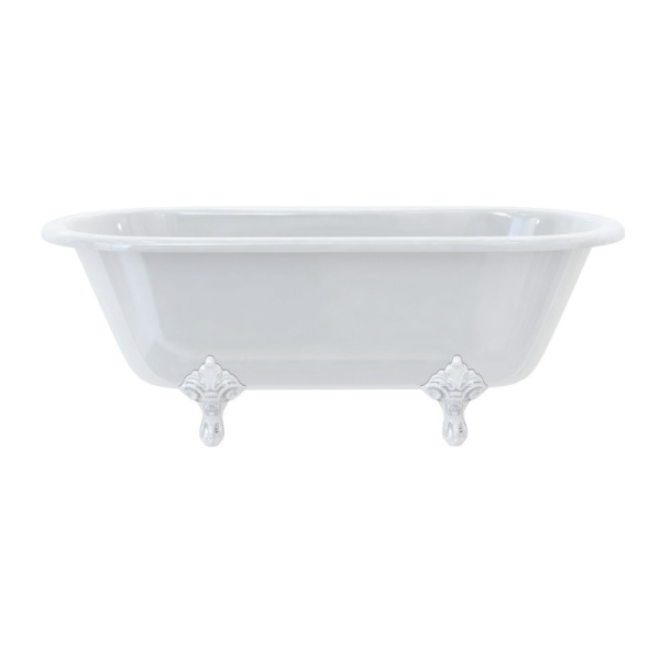 Windsor_Double_Ended_170cm_traditional_feet_white