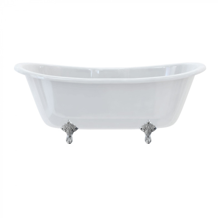 Bateau_double_ended_170cm_traditional_feet_chrome